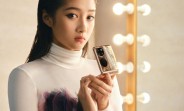 Le Huawei P50 Pocket apparaît sur les photos de Harper's Bazaar