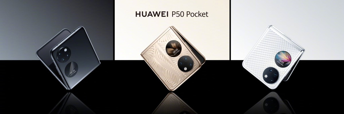 Huawei P50 Pocket comes with gapless folding screen and Snapdragon 888 4G chipset