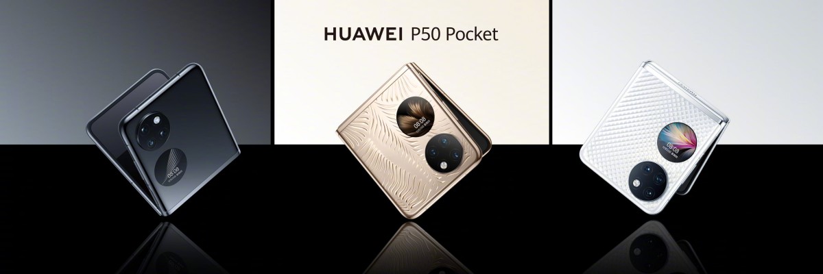 Huawei P50 Pocket comes with gapless folding screen and SD888