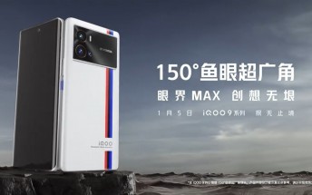 iQOO 9 series confirmed to feature 50MP Samsung GN5 camera, 150-degree ultrawide-angle lens