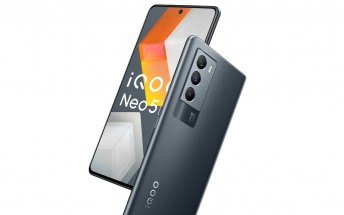 High-res iQOO Neo5s renders offer a closer look at the upcoming device