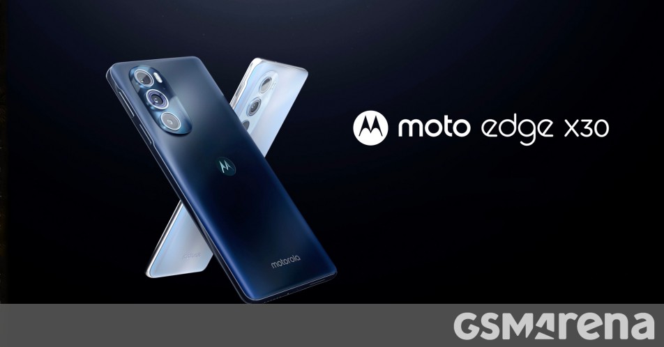 Motorola Edge X30 debuts with Snapdragon 8 Gen 1, Special Edition