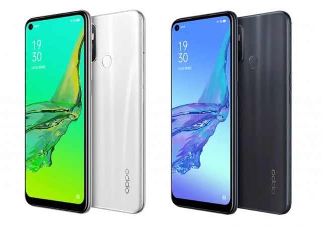 Oppo A11s en blanc et noir (images : Oppo)