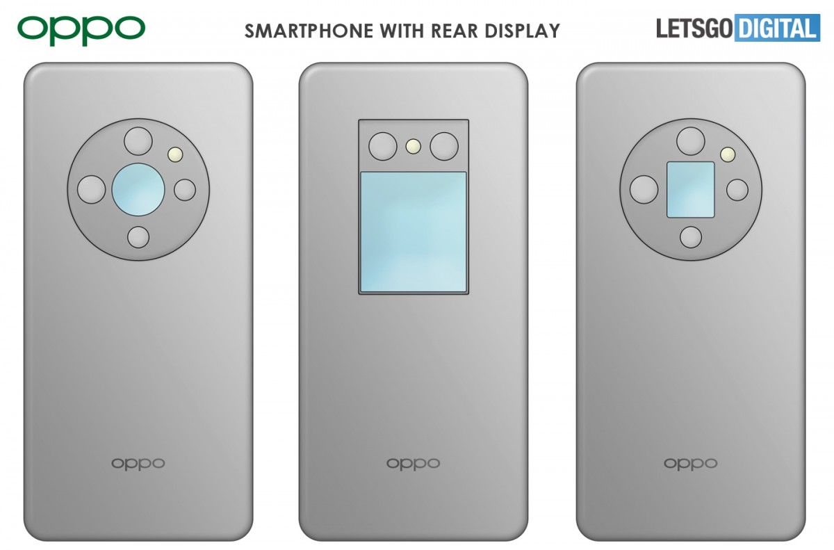 Oppo certifies three phone designs with rear displays