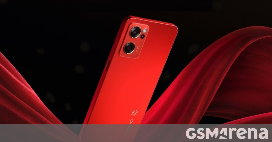 Oppo Reno7 Edisi Tahun Baru diumumkan di Red Velvet