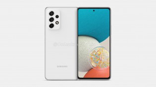 Hình ảnh render bị rò rỉ của Samsung Galaxy A53 5G (Nguồn: OnLeaks và Digit.in)