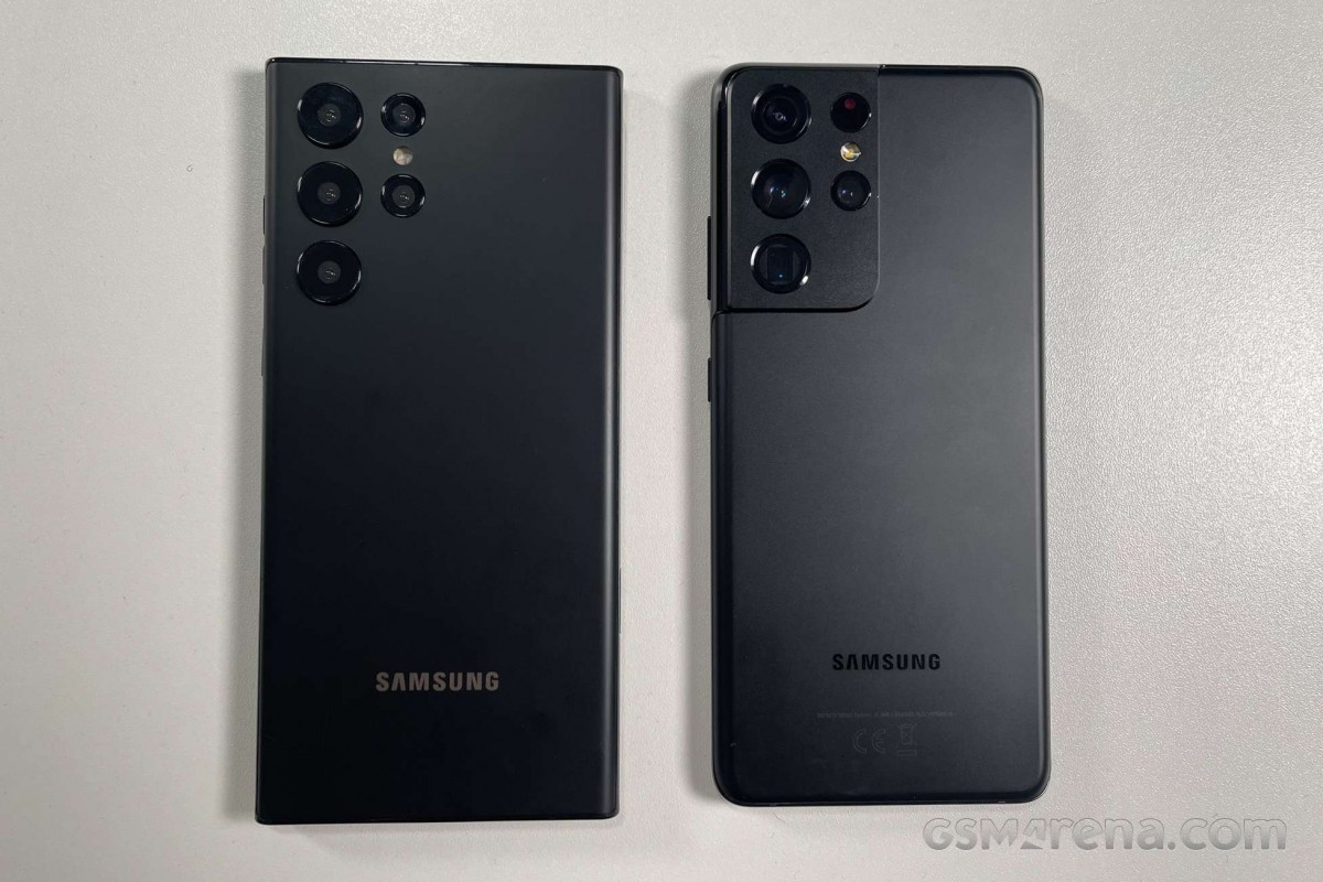 Samsung Galaxy S22 Ultra vs Samsung Galaxy S21 Ultra