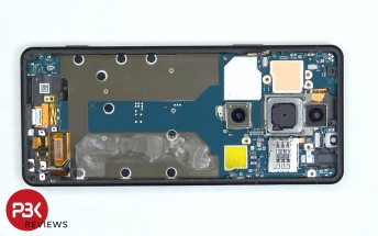 Sony Xperia Pro-I disassembled on video, is very different from the Xperia 1 III on the inside