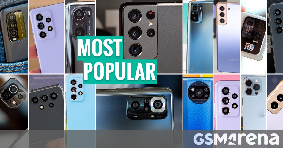 most popular smartphones 2021