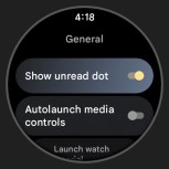 Screenshots of Wear OS 3 from Emulator