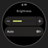 Screenshots of Wear OS 3 from Emulator