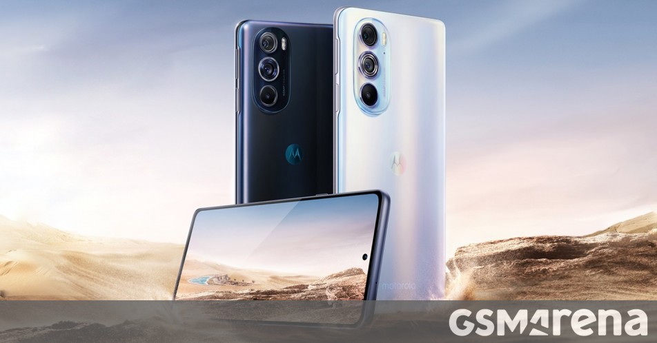 Los renders de Moto Edge 30 Pro revelan un escáner de huellas dactilares debajo de la pantalla