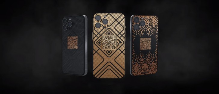 Caviar now offers to put a golden QR code on the back of your iPhone 13 Pro - Vimarsana News