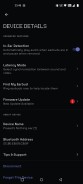 OnePlus audio settings on the 9RT