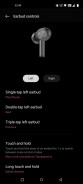 OnePlus audio settings on the 9RT