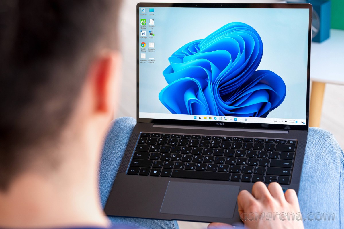 Magicbook ноутбук. Honor MAGICBOOK view 14 обои.