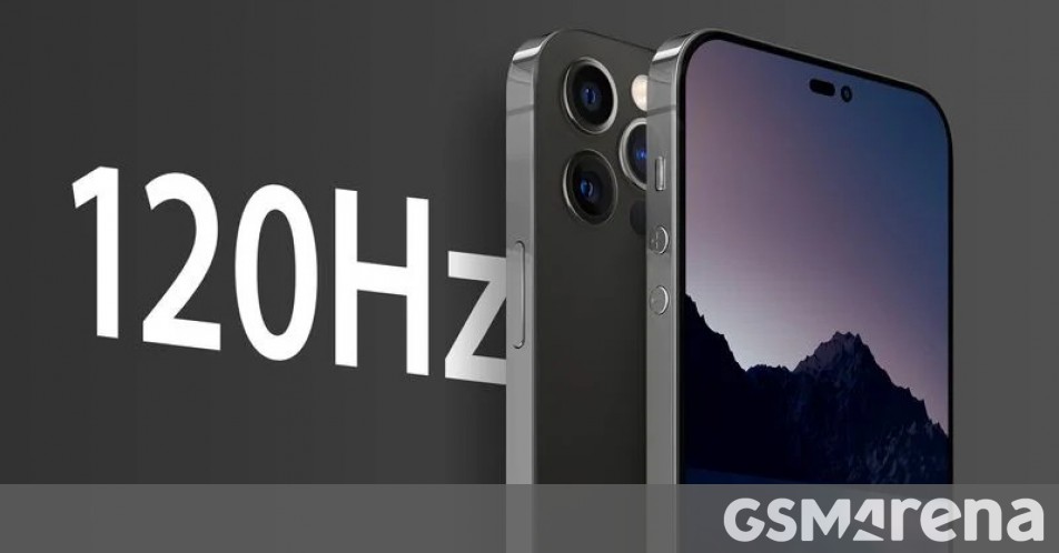 All four iPhone 14 models to have 120 Hz screens, 6GB of RAM - GSMArena.com news - GSMArena.com