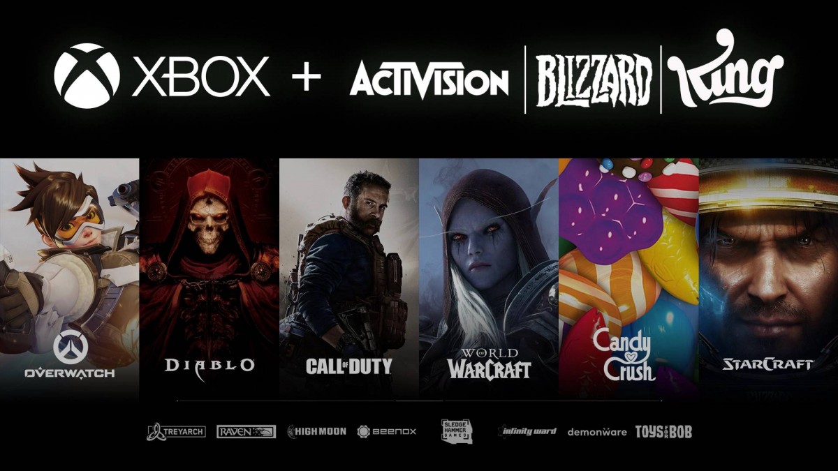 Microsoft will acquire Activision Blizzard in a deal valued at $68.7 billion