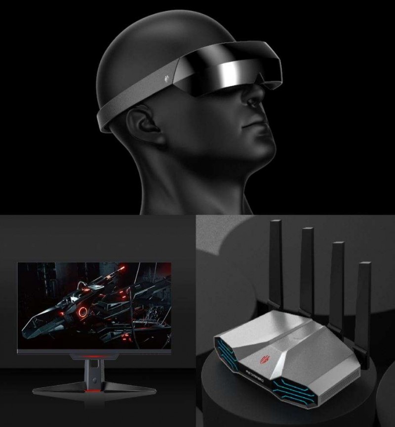 ZTE's nubia teases VR headset, gaming monitor, router and the Red Magic 7 in 2022