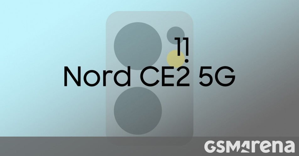 OnePlus Nord CE2 5G's launch date tipped