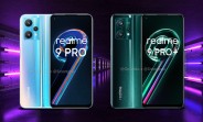 Three colorways for the Realme 9 Pro and Pro+ revealed in leaked images