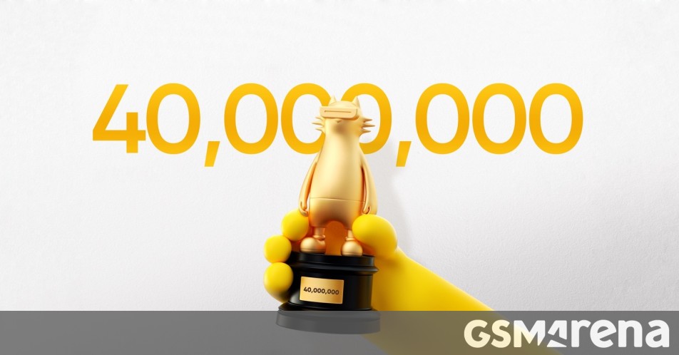 Realme Number series reaches 40 million sales