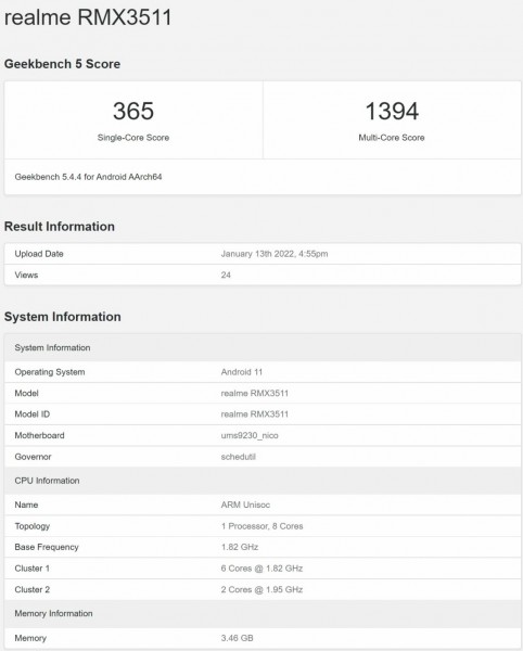 Realme C35 bags NBTC certification