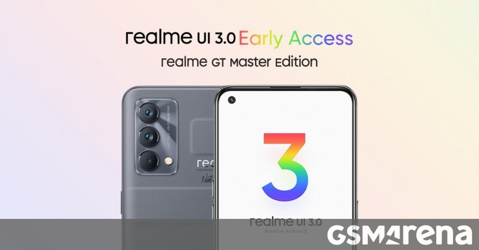 Realme GT Master Edition gets Android 12-based Realme UI 3.0 early access beta thumbnail