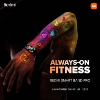 The February 9 event will also bring the Redmi Note 11S, Smart Band Pro and Smart TV X43 to India