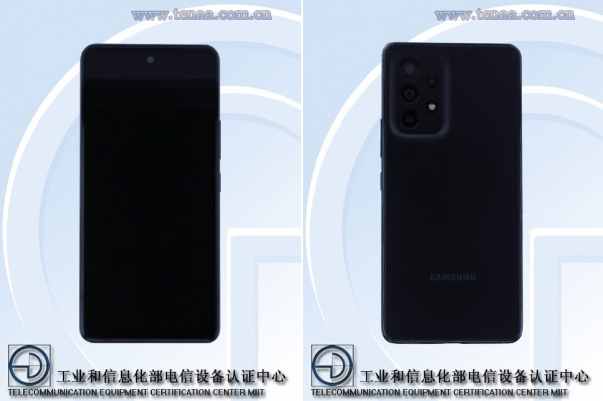 Samsung Galaxy A53 5G's images shared by TENAA