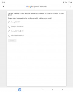 A survey that seems to confirm the rumored Galaxy S22 prices