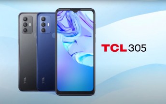 TCL 305 debuts with Helio A22 and 5,000 mAh battery
