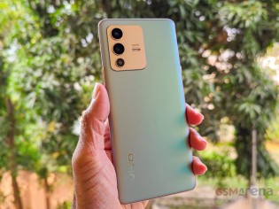 vivo V23 Pro Sunshine Gold après changement de couleur