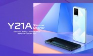 vivo Y21A goes official with Helio P22 SoC and 5,000 mAh battery