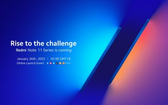 Xiaomi Redmi Note 11 series coming to Europe on January 26