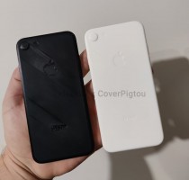 Apple iPhone SE+ 5G's 3D printed dummy (Image credit: xleaks7 and CoverPigtou)