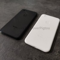 Apple iPhone SE+ 5G's 3D printed dummy (Image credit: xleaks7 and CoverPigtou)