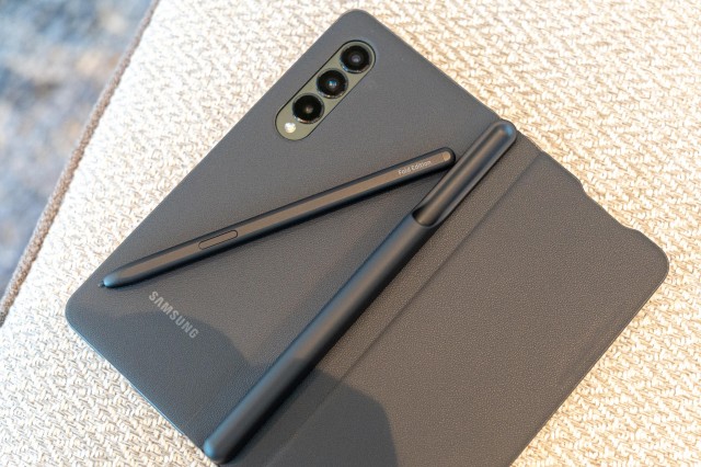 The Z Flip 3 supported the S Pen but did not have a built-in slot for storage