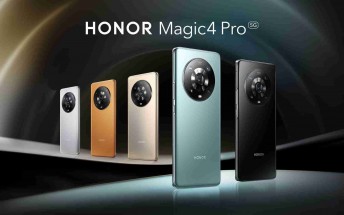 Honor Magic4 series debuts with SD 8 Gen 1 chipsets, Magic4 Pro gets 64MP periscope and 100W wireless charging 