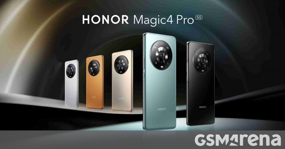 Seri Honor Magic4 memulai debutnya dengan chipset SD 8 Gen 1, Magic4 Pro mendapatkan periskop 64MP dan pengisian daya nirkabel 100W