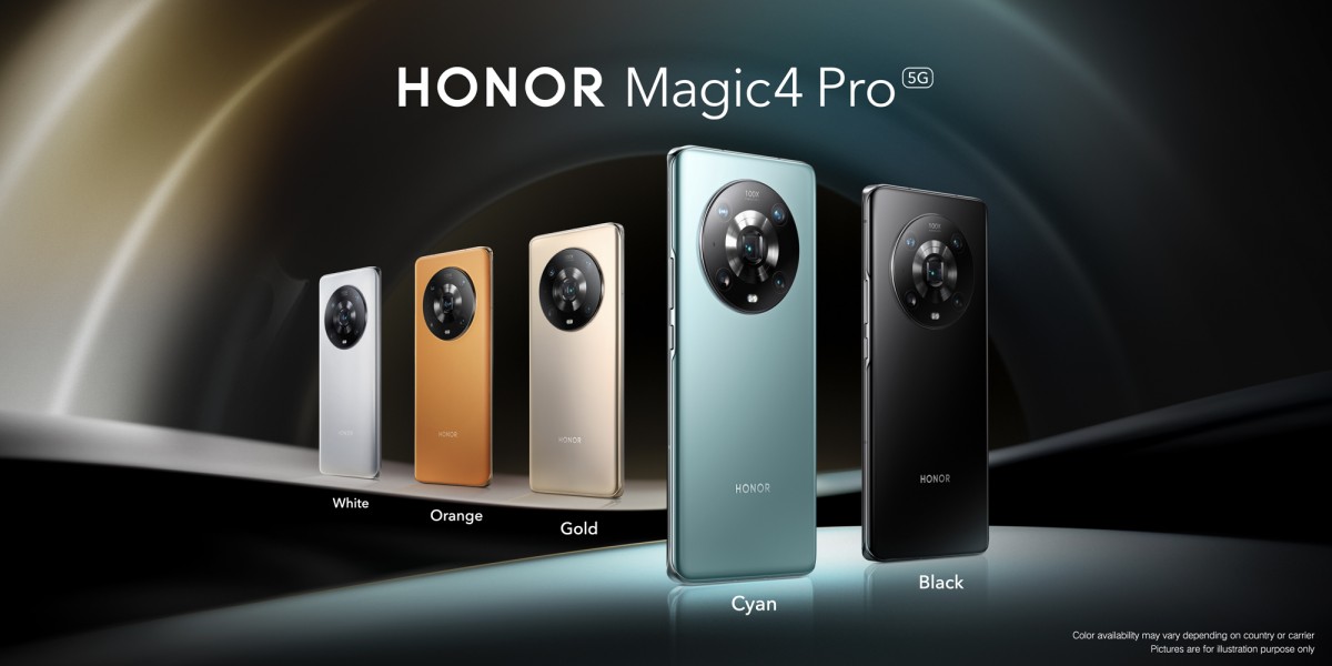 Honor Magic4 series comes with SD 8 Gen 1 chipsets, Magic4 Pro gets 64MP periscope and 100W wireless charging 
