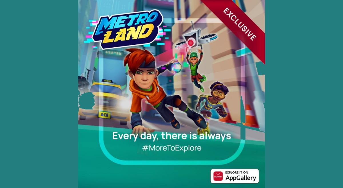 Производитель Subway Surfers запускает игру MetroLand исключительно в галерее приложений Huawei