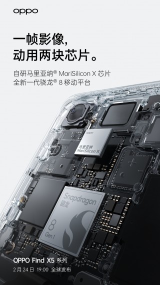ppo Find X5 Pro will come in two chipset versions
