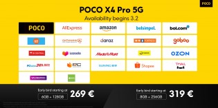 The Poco X4 Pro 5G will launch on March 2 in these stores (note the early bird pricing)