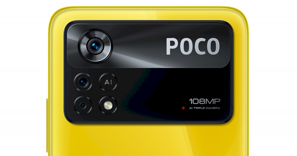 Poco X4 Pro 5G with a 108 MP main, 8 MP ultra wide cameras (and 2 MP macro)