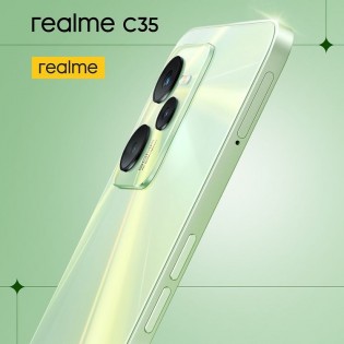 Especificações e design do Realme C35