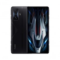 Redmi K50 Gaming in dream blue, silver and black