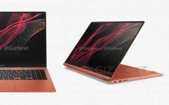 Leaked renders show off the Samsung Galaxy Book Pro 360 2 design