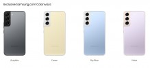 Samsung.com exclusive colors: Galaxy S22