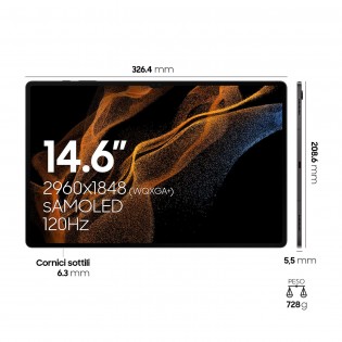 Samsung Galaxy Tab S8 Ultra promo materials